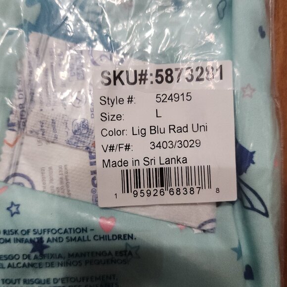 Lands End - Girls Thermal Base Layer Pajamas Shirt & Pants Size Large NWT - Picture 8 of 8